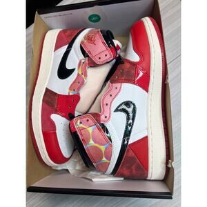 Air Jordan 1 Retro High OG Spider Man Across the spider verse size 6.5 Youth NIB